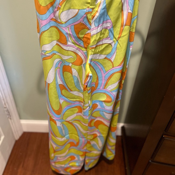 Zara Multicolor Abstract Pattern Pants - Picture 11 of 11